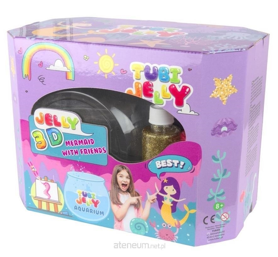 TUBAN TubiJelly 8kol+duże akw.Syrenka TU3333 33330