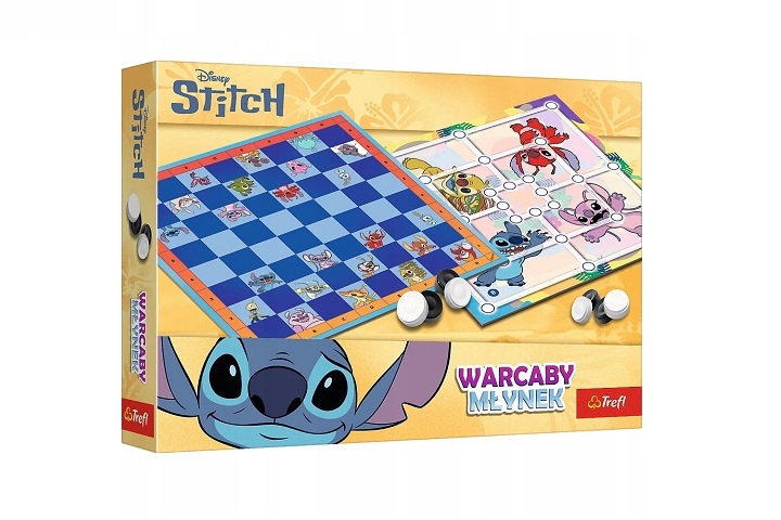 GRA Warcaby i Młynek Lilo_Stitch 02799