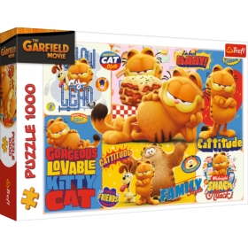 PUZZLE 1000 Przygody Garfielda 10935
