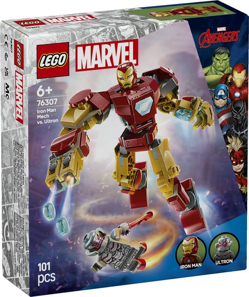 *****LEGO SUPERHEROES Mech IronMana v Ultron 76307