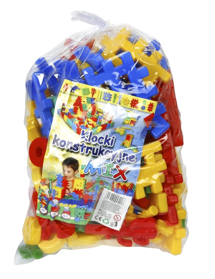 Klocki konstrukcyjne mix 60 25418