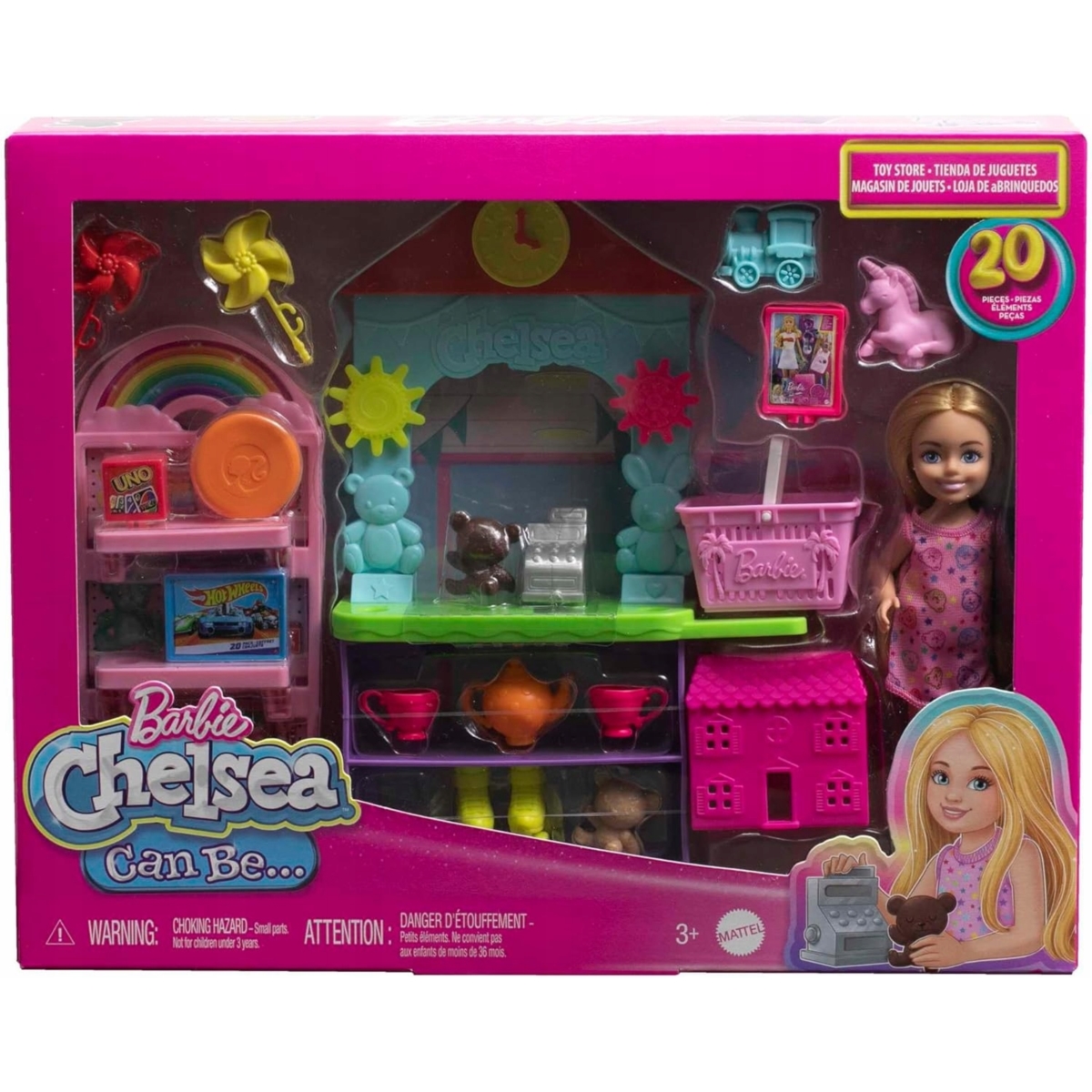 Barbie Chelsea sklepik z zabawkami HNY59 /4