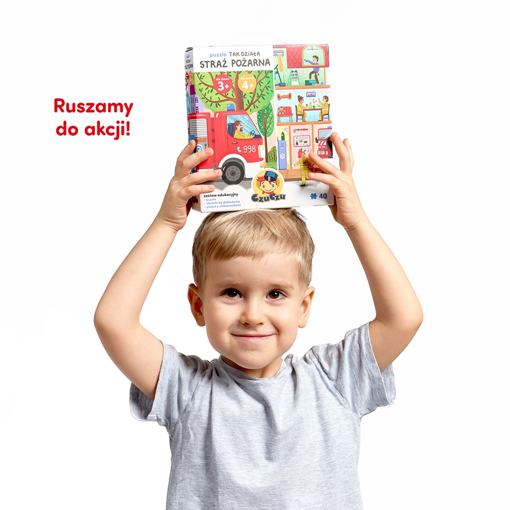 CzuCzu Puzzle Tak działa Straż pożarna 93808