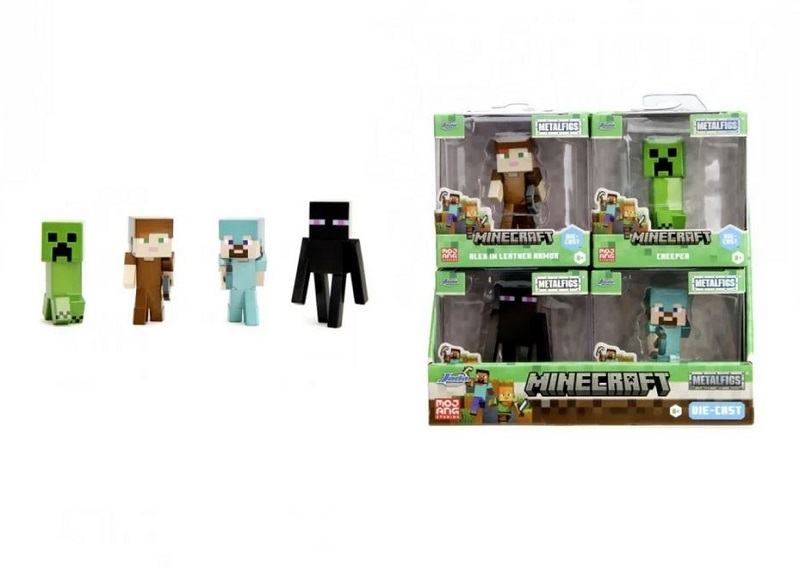JADA Minecraft figurki metal 6,5cm S.3 326-0005