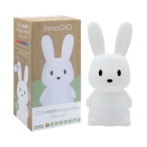 INNOGIO LAMPKA NOCNA SILIKONOWA MEGA MAXI RABBIT