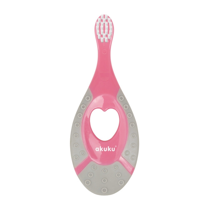 A0677 SZCZOTECZKA DO ZĘBÓW 0-2 RÓŻOWA