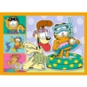 PUZZLE 4w1 Garfield kocha lazanię /Garfield 34673