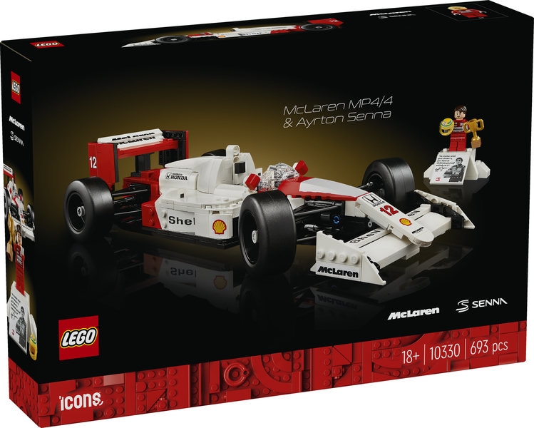 LEGO ICONS 10330 MCLAREN & AYRTON SENNA