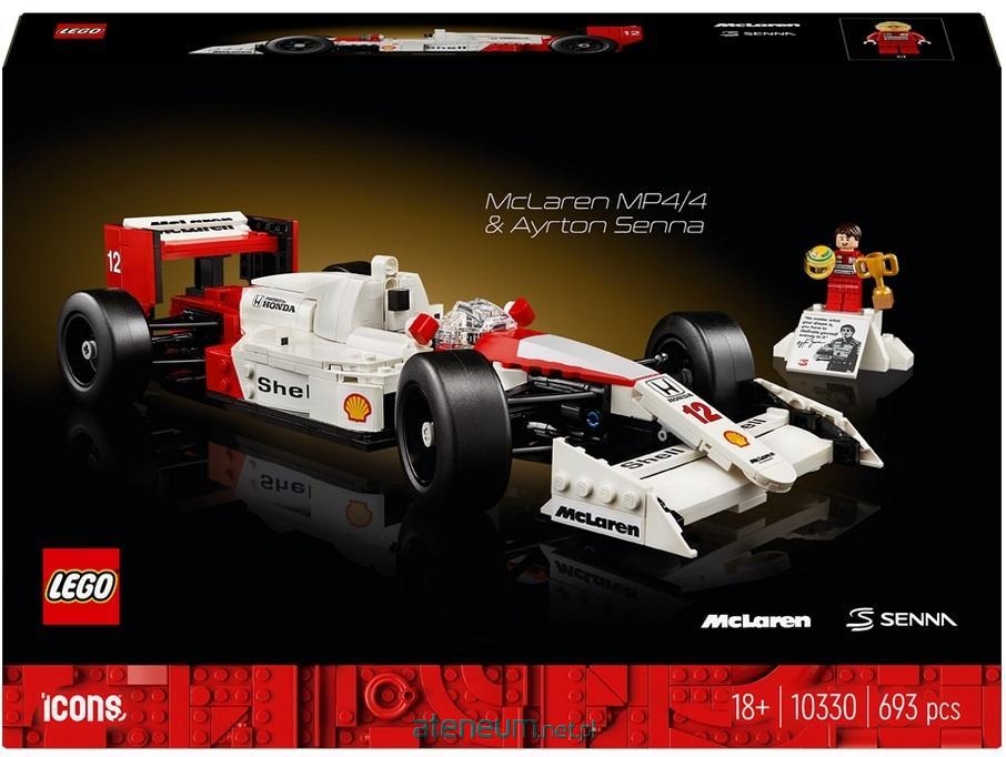 LEGO ICONS 10330 MCLAREN & AYRTON SENNA