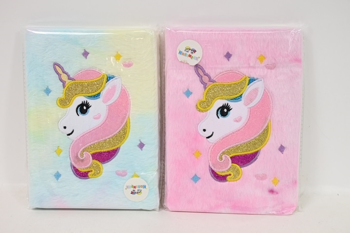 *****Notes w pluszowej okładce jednorożec 2001487