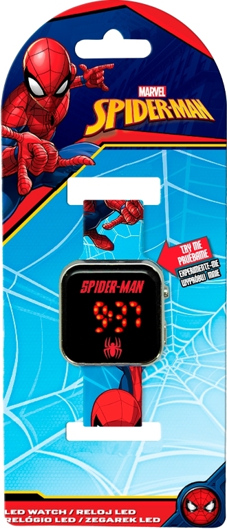 Spiderman zegarek cyfrowy LED 87168