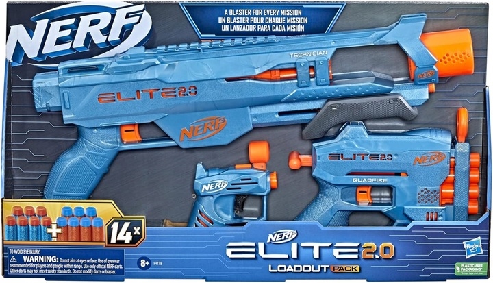 NERF Elite 2.0 Loadout 3pcs F4178 /4