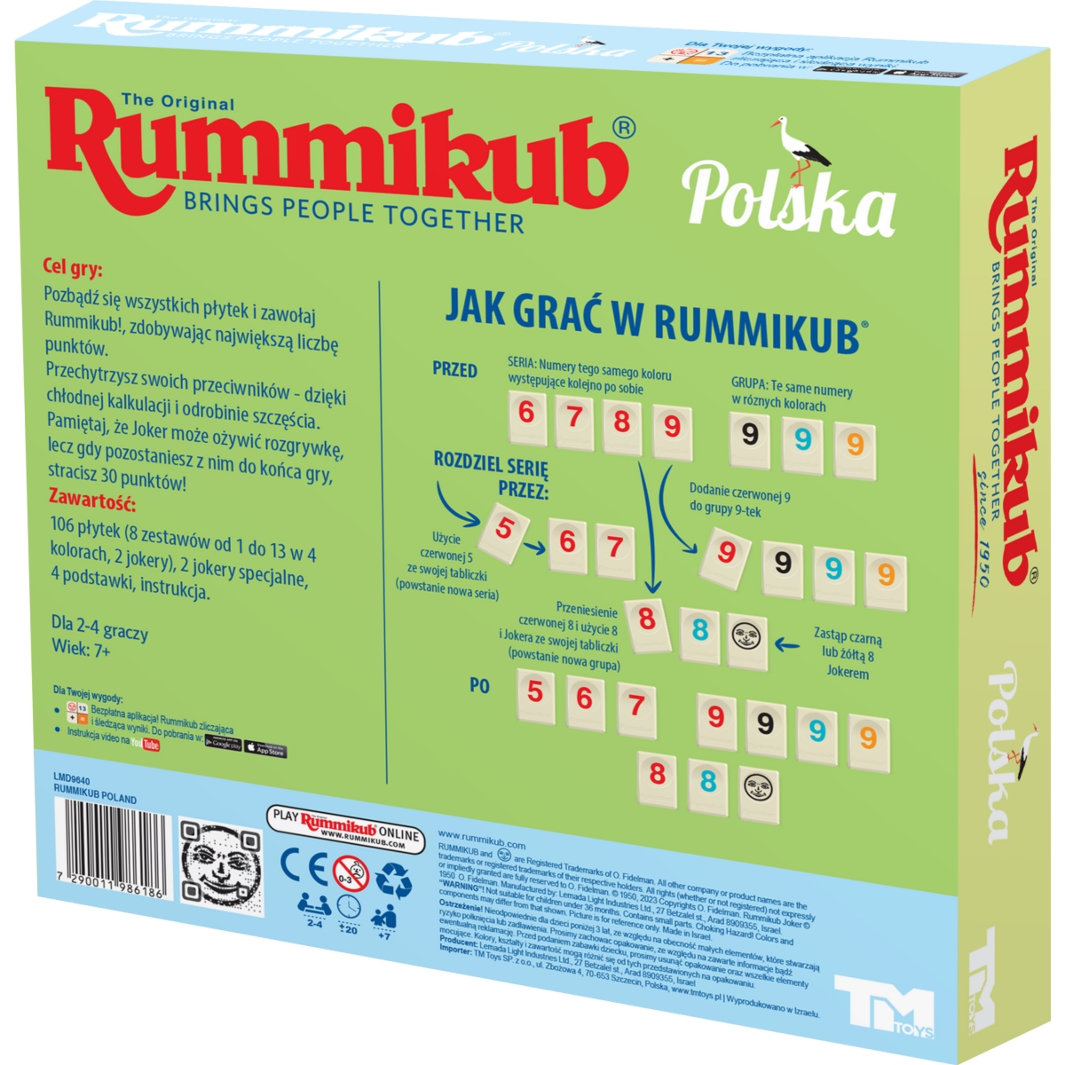 TMT Rummikub edycja limitowana Polska 00190