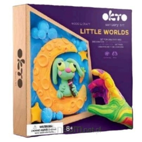 Zestaw DIY z masy plastycznej Księżycowy Królik