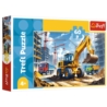 Puzzle 60 Traktor koparko - ładowarka TREFL