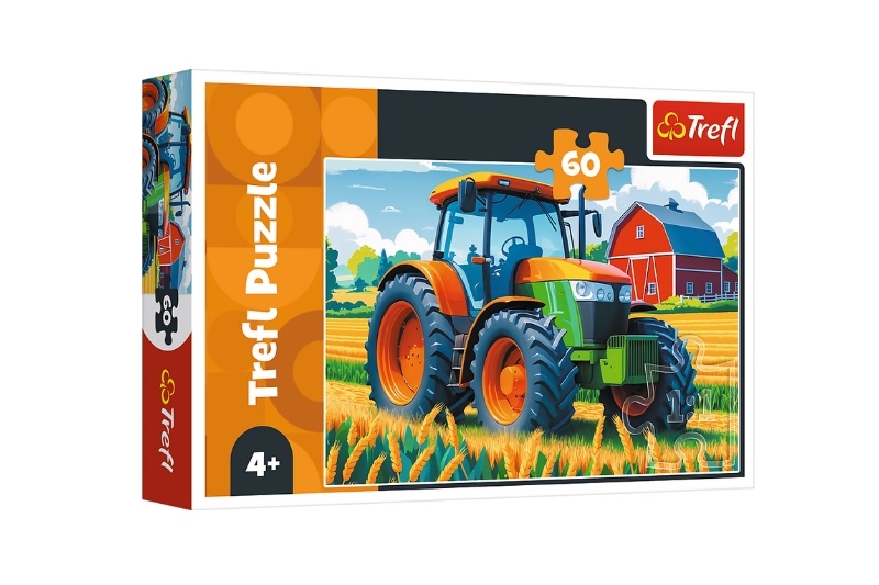 Puzzle 60 Pojazd rolnika TREFL