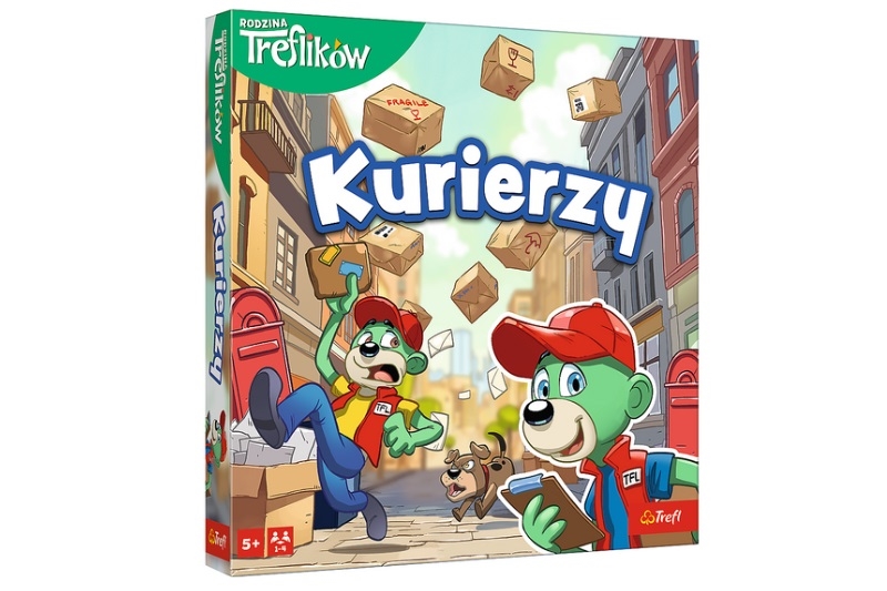 02815 TREFL GRA KURIERZY RODZINA TREFLIKÓW