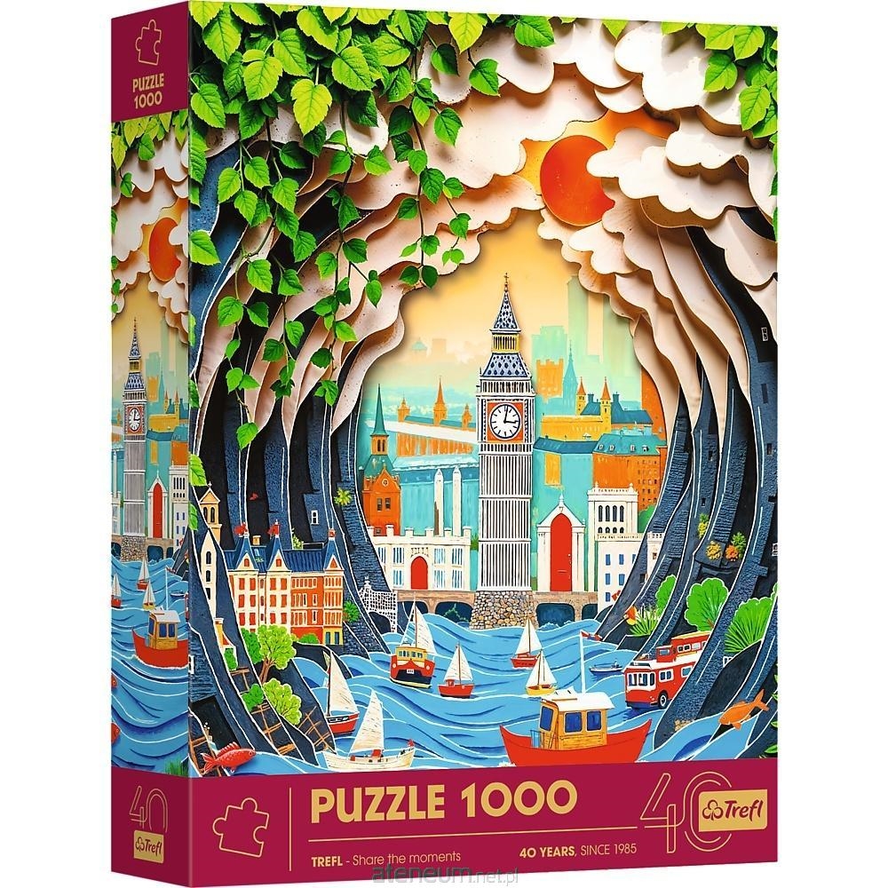 Puzzle 1000 Paper Art: Londyn 40043