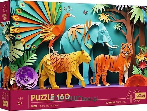 Puzzle 160 Paper Art: Dżungla 40051