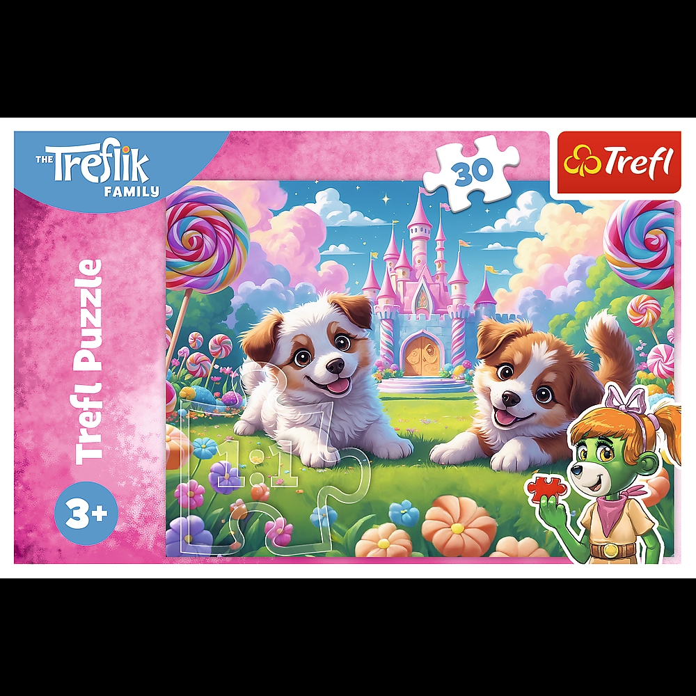 Puzzle 30 Miłe Trefliki 18319