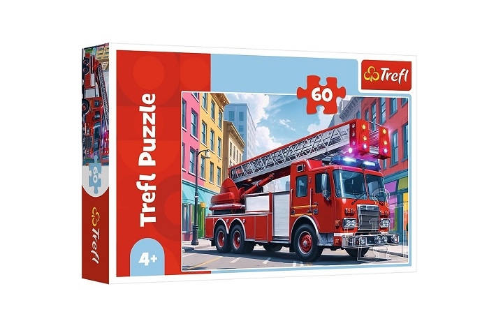 Puzzle 60 Maszyny rolnicze - kombajn TREFL