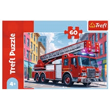 Puzzle 60 Maszyny rolnicze - kombajn TREFL