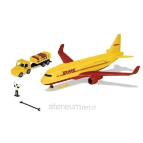 Siku World - Samolot transportowy DHL z akcesoriam