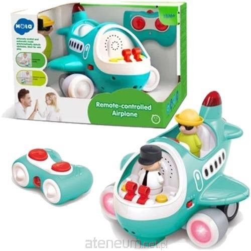 Samolot R/C z dźwiękiem światłem napęd + 2 figurki