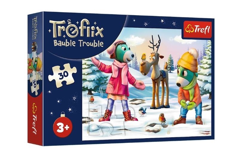 Puzzle 30 Świąteczny czas Trefilków 18313