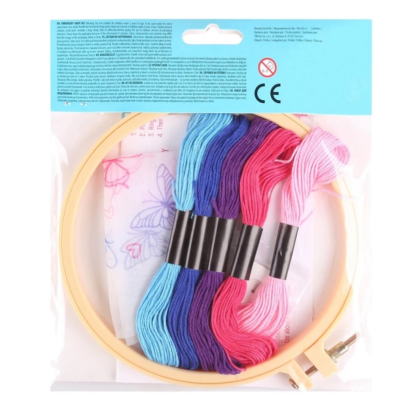 Wow Box. Zestaw do haftowania Motylki