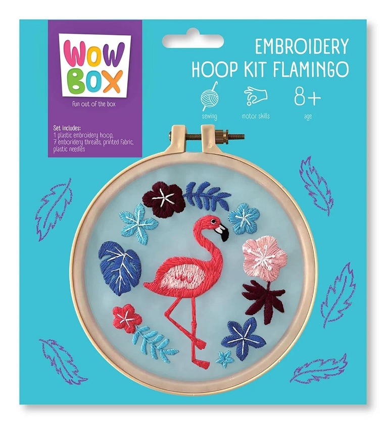 Wow Box. Zestaw do haftowania Flaming