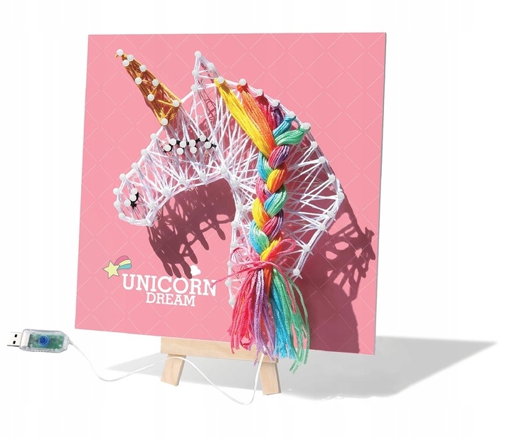 Wow Box. Zestaw sznurkowy Jednorożec