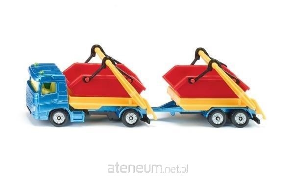 Siku 16 - Ciężarówka z pojemnikiem i przyczepą