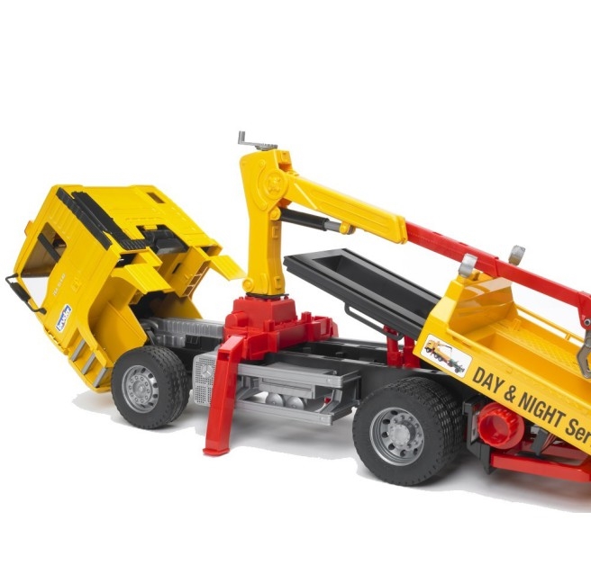 BRUDER MAN TGA pomoc drogowa z Jeepem