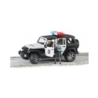 BRUDER Jeep Wrangler Unlimited Rubicon + policjant