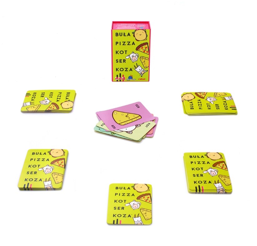 Buła, Pizza, Kot, Ser, Koza REBEL