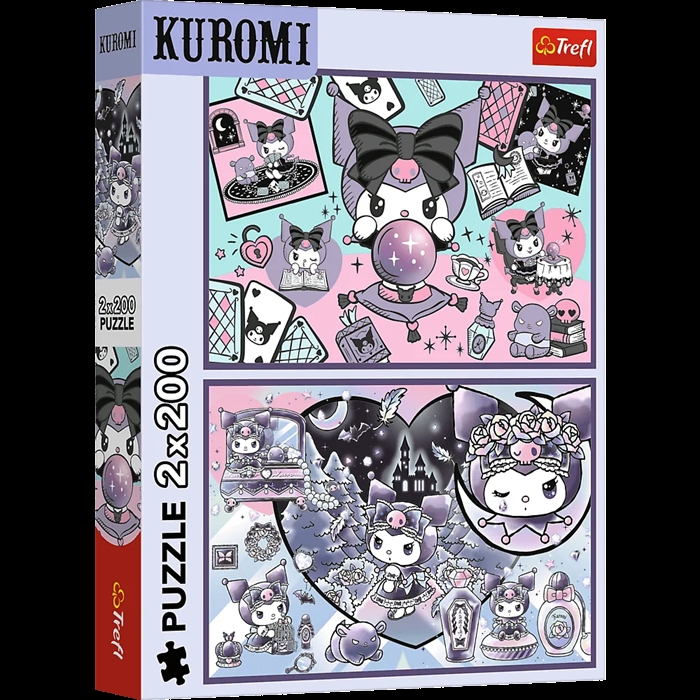 Puzzle 2x200 Psoty Kuromi Hello Kitty 13345