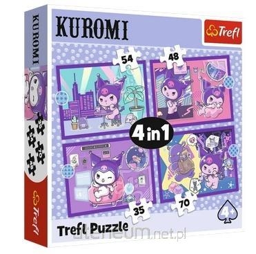 Puzzle 4w1 Dzień Kuromi Hello Kitty 34676