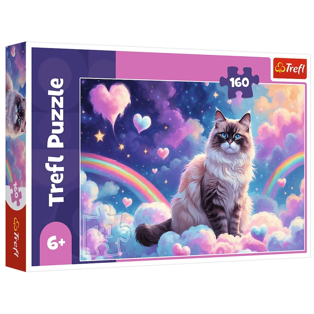 PUZZLE 160 Domowy kotek 13327