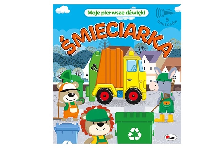 Moje pierwsze dźwięki Śmieciarka 12658