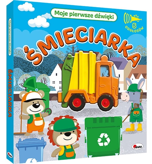 Moje pierwsze dźwięki Śmieciarka 12658