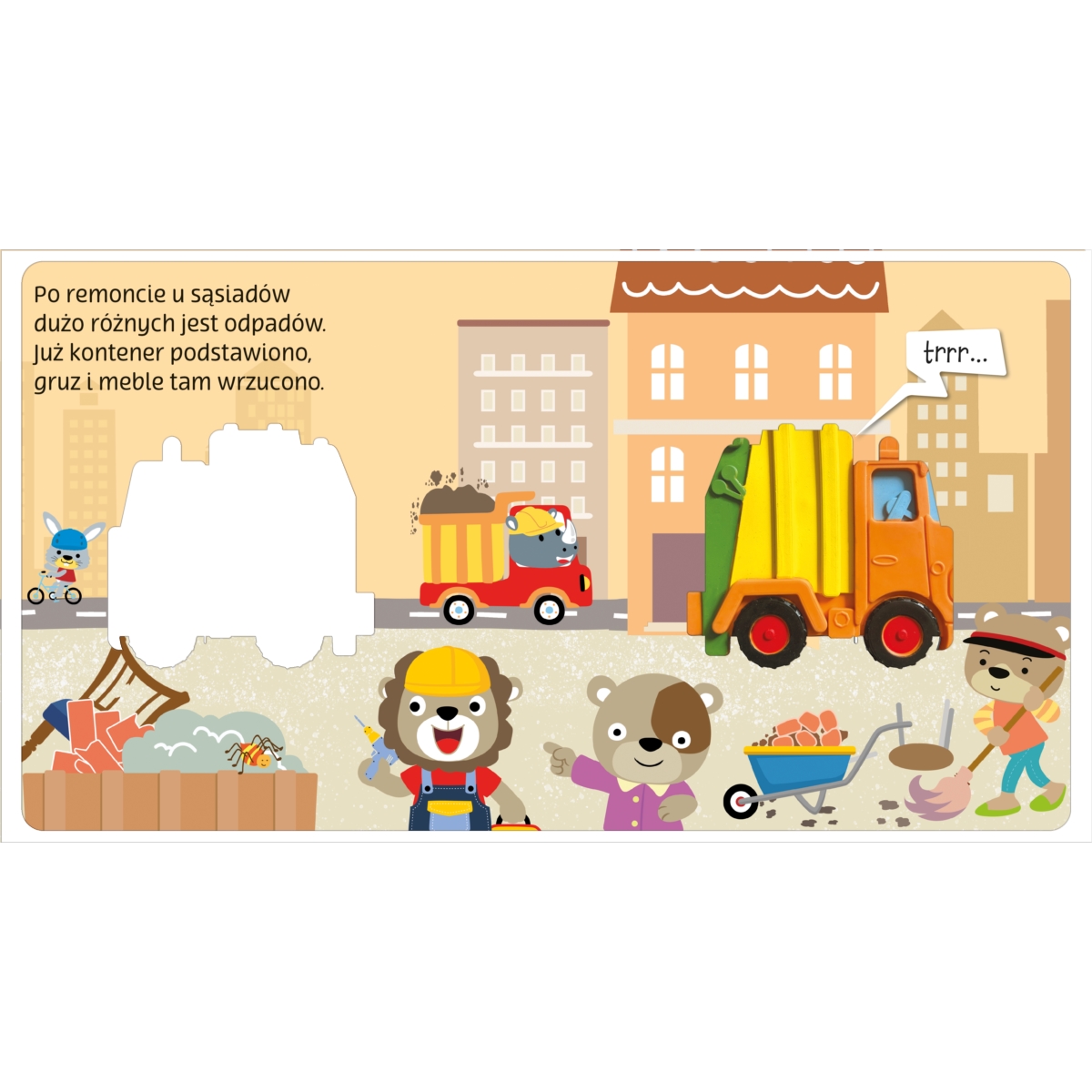 Moje pierwsze dźwięki Śmieciarka 12658