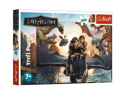 PUZZLE 200 Szczerbatek i przyjaciele 13348