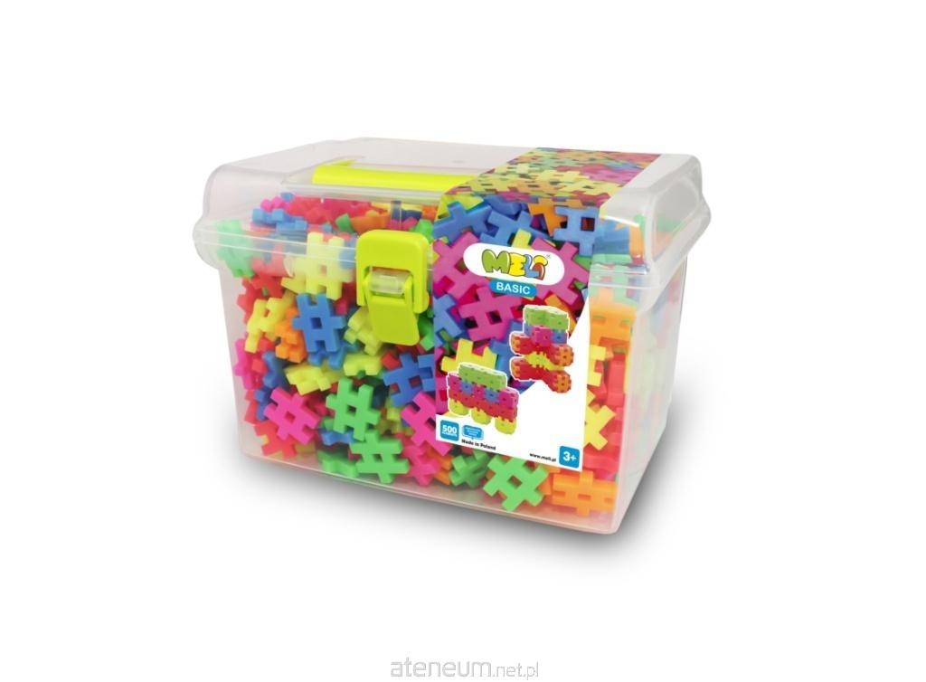 Klocki Meli Basic Neon Travel Box 500szt
