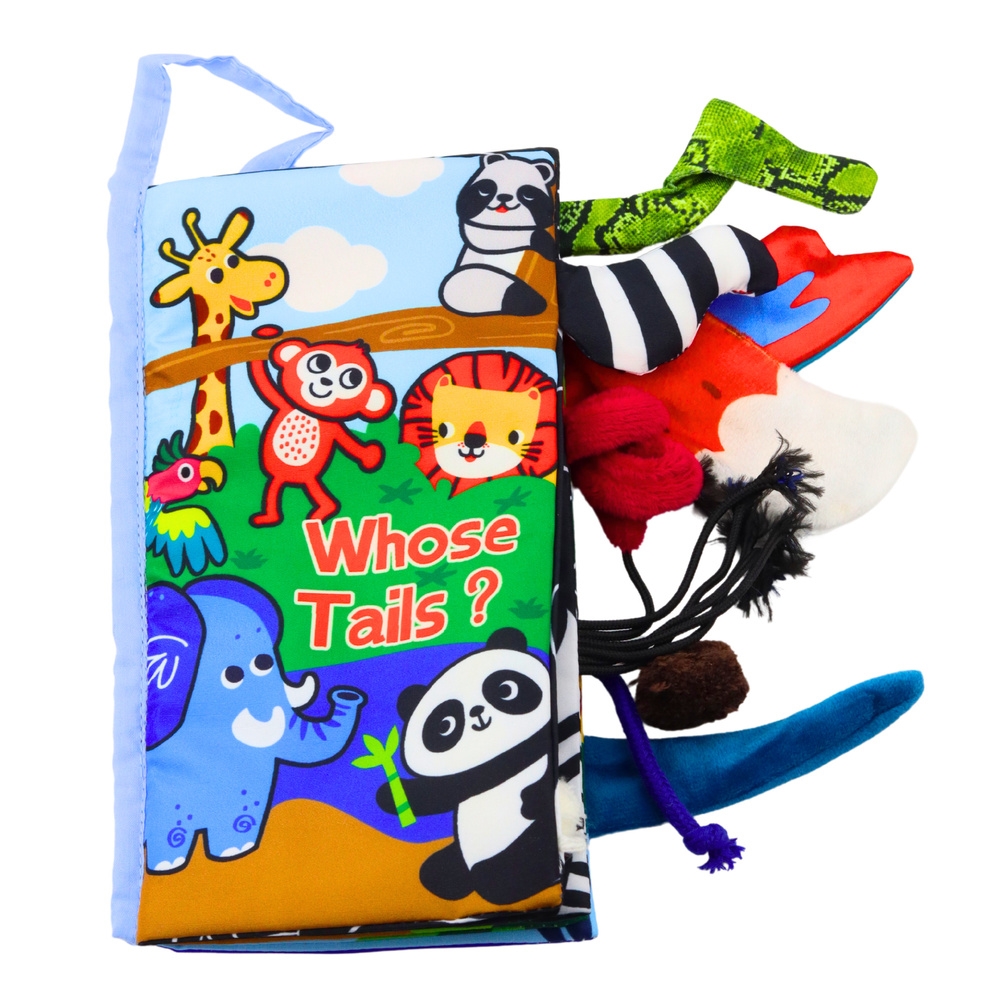 Miękka Książeczka Edukacyjna Szeleszcząca Zwierzęt