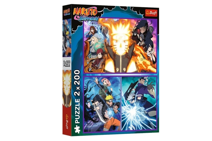 PUZZLE 2x200 Ninja z Wioski Ukrytego Liścia 13333