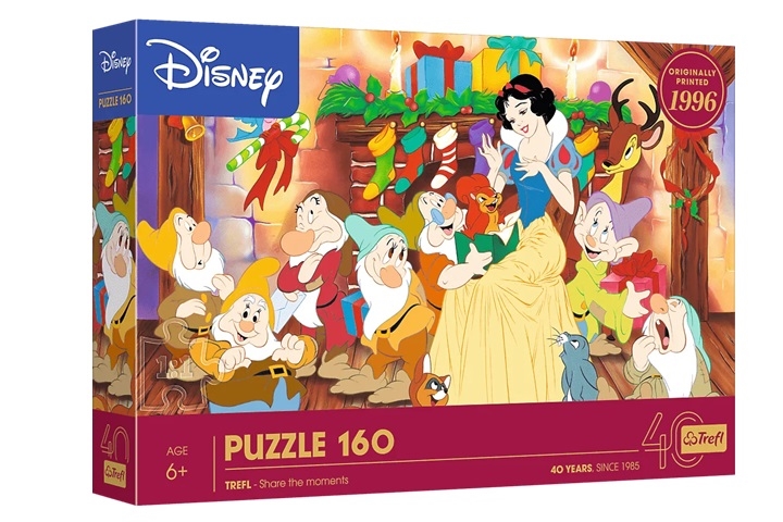 PUZZLE 160 XMAS 40lecie Trefl BaśnioweŚwięta 40057