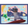 PUZZLE 4w1 Wakacje na Hawajach/Disney Stitch 34666