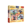 PUZZLE 4w1 Wakacje na Hawajach/Disney Stitch 34666
