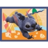 PUZZLE 4w1 Wakacje na Hawajach/Disney Stitch 34666